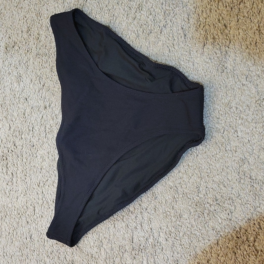 Black bikini bottom